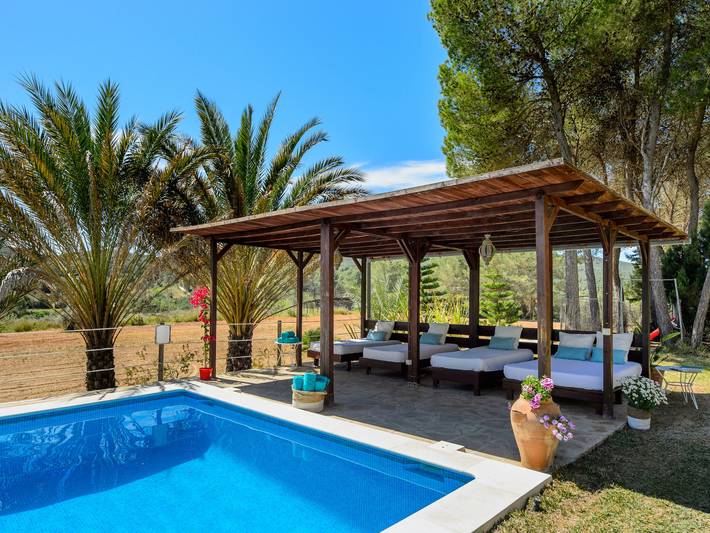 Villa mit Pool und Klimaanlage - 14 Pers. in Sant Joan de Labritja, Ibiza Norden