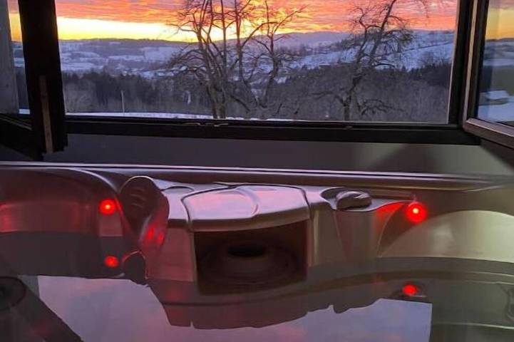 Appartement de vacances pour 2 personnes, avec terrasse ainsi que sauna et jacuzzi