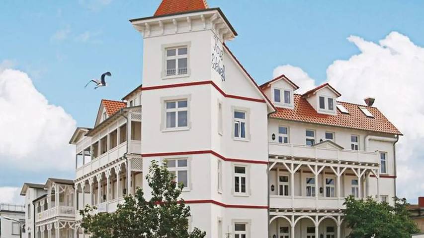 Ferienwohnung für 3 Personen, mit Balkon in Binz