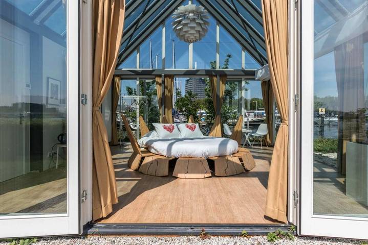 B&B für 2 Personen, mit Seeblick und Terrasse sowie Ausblick und Garten in den Niederlande - 3