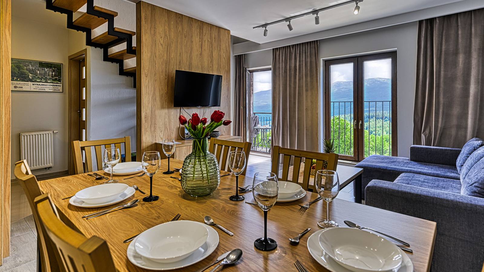 Cały apartament wypoczynkowy, Apartament wakacyjny dla 10 osób in Szklarska Poręba, Sudety (Polska)