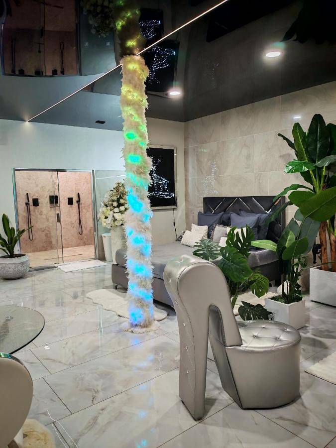 Gîte pour 2 personnes, avec jacuzzi et terrasse ainsi que piscine et sauna à Beaucroissant - 4