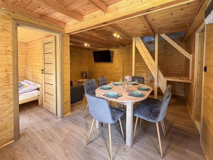 Dom dla 8 osób, z sauna i jacuzzi w Międzybrodzie Żywieckie