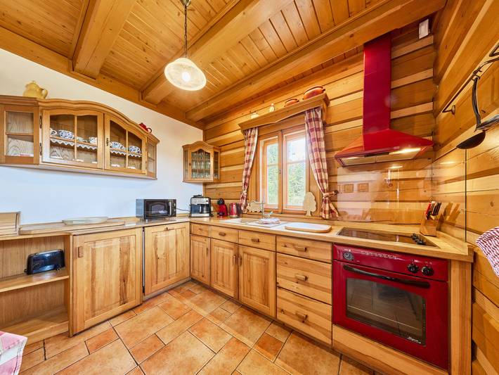 Timber Lodge with Sauna in Jílové u Držkova, Region Liberec