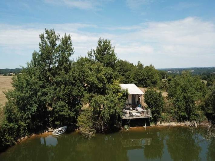 Appartement de vacances pour 4 personnes, avec Balcon ainsi que Jardin et Vue sur le lac