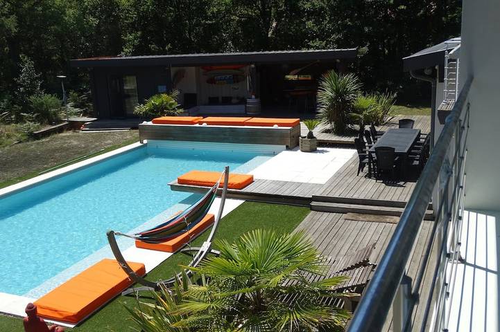 Villa pour 15 personnes, avec jardin à Moliets-et-Maa