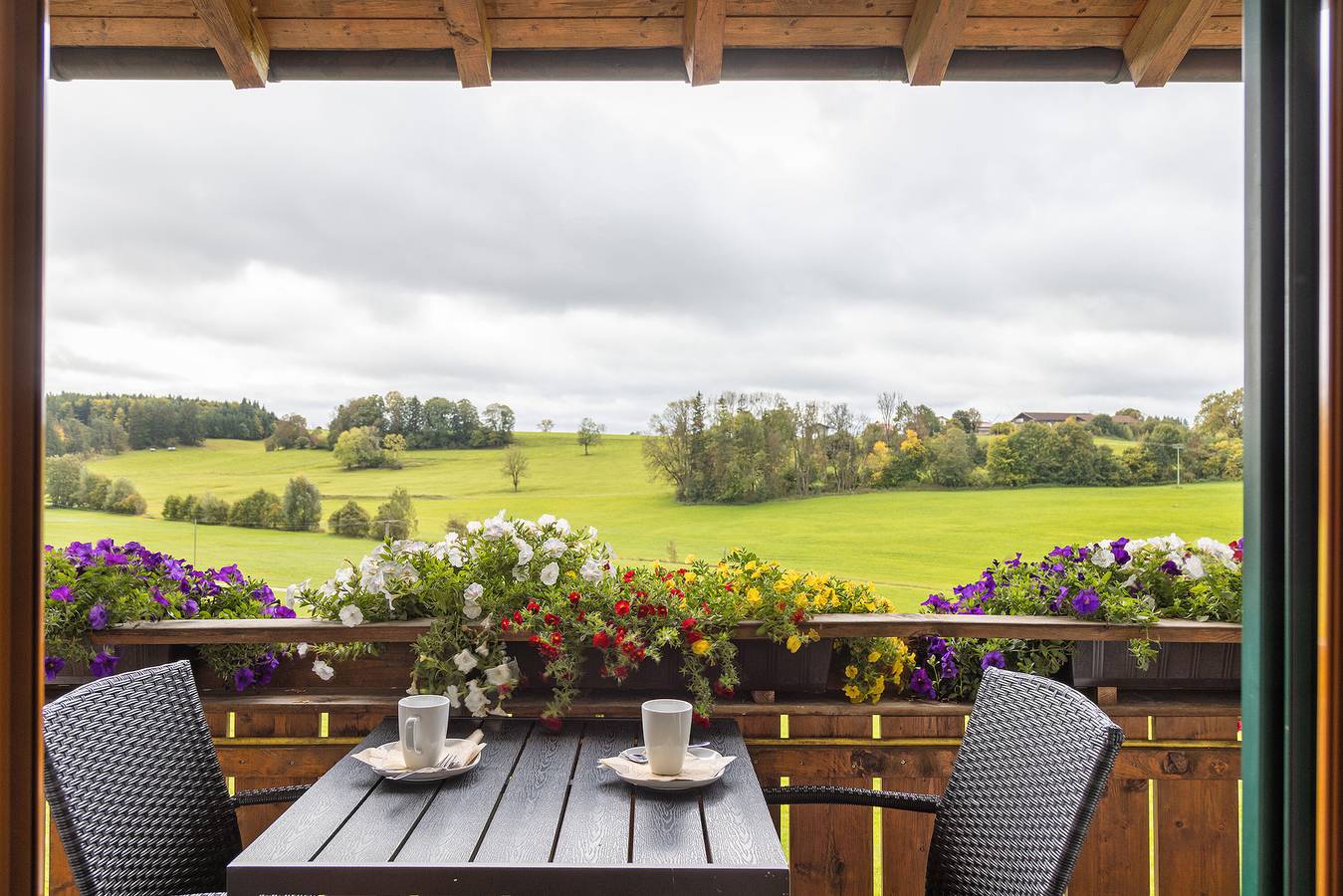 Ganze Wohnung, Ferienwohnung 'Sonnenstrahl' mit Gemeinschaftsgarten, Balkon und Wi-Fi in Friesenried, Bayerisch Schwaben