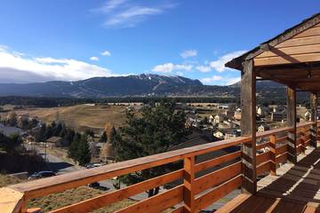 Gîte pour 18 personnes, avec balcon à Matemale