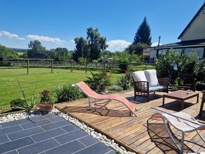 Gîte pour 2 personnes, avec terrasse, animaux acceptés à Les Authieux-sur-Calonne