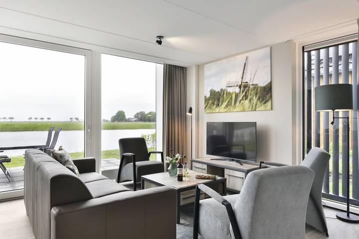 Bungalow für 6 Personen mit Terrasse in Blokzijl, Nationalpark Weerribben-Wieden