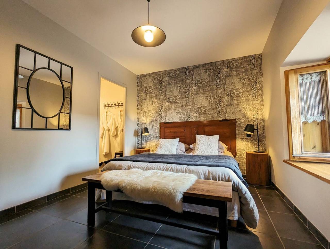 Le Clos des Pierres Rouges - Chambre "Chez Tsoussou" in Saint-Privat-d'Allier, Haute-Loire