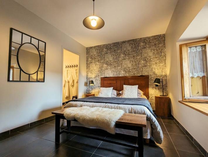 Le Clos des Pierres Rouges - Chambre "Chez Tsoussou" in Saint-Privat-d'Allier, Haute-Loire