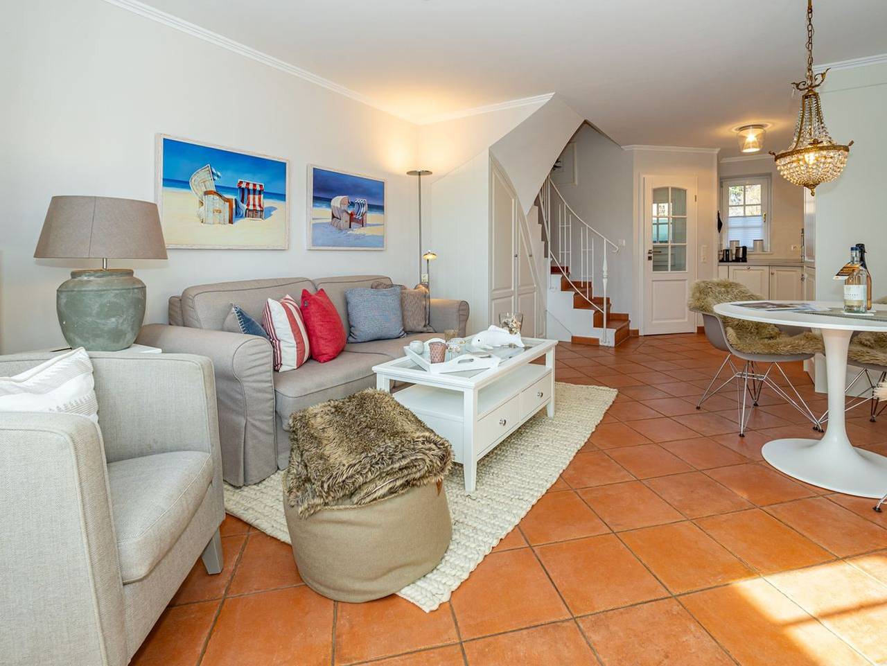 Ganze Ferienwohnung, Lerchenpark Nordlicht - Ferienhausteil für bis zu 4 Personen mit Garten - nur 350 Meter zum Strand! in Westerland, Sylt (Gemeinde)