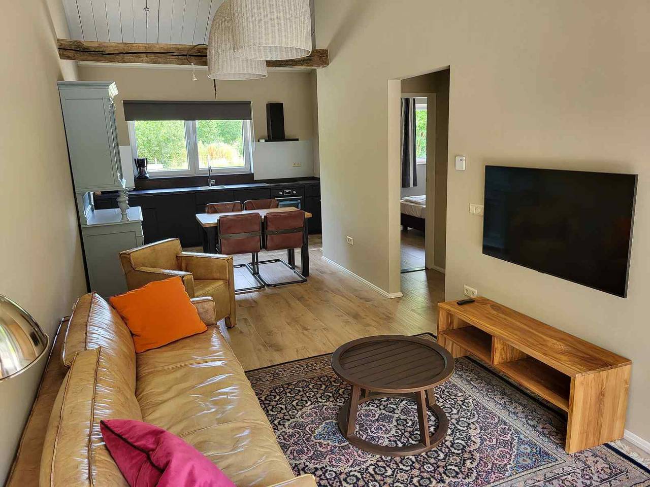 Ganze Wohnung, Schöne 4-Personen-Wohnung in Heythuysen, umgeben vom Naturschutzgebiet 'Leudal'. in Heythuysen, Nationalpark De Groote Peel