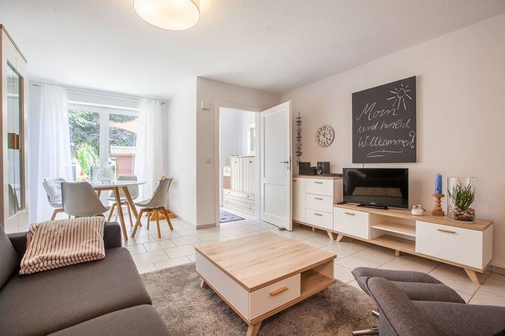 Ferienhaus für 4 Personen, mit Balkon und Terrasse sowie Garten in Dörphof, Kappeln & Umgebung