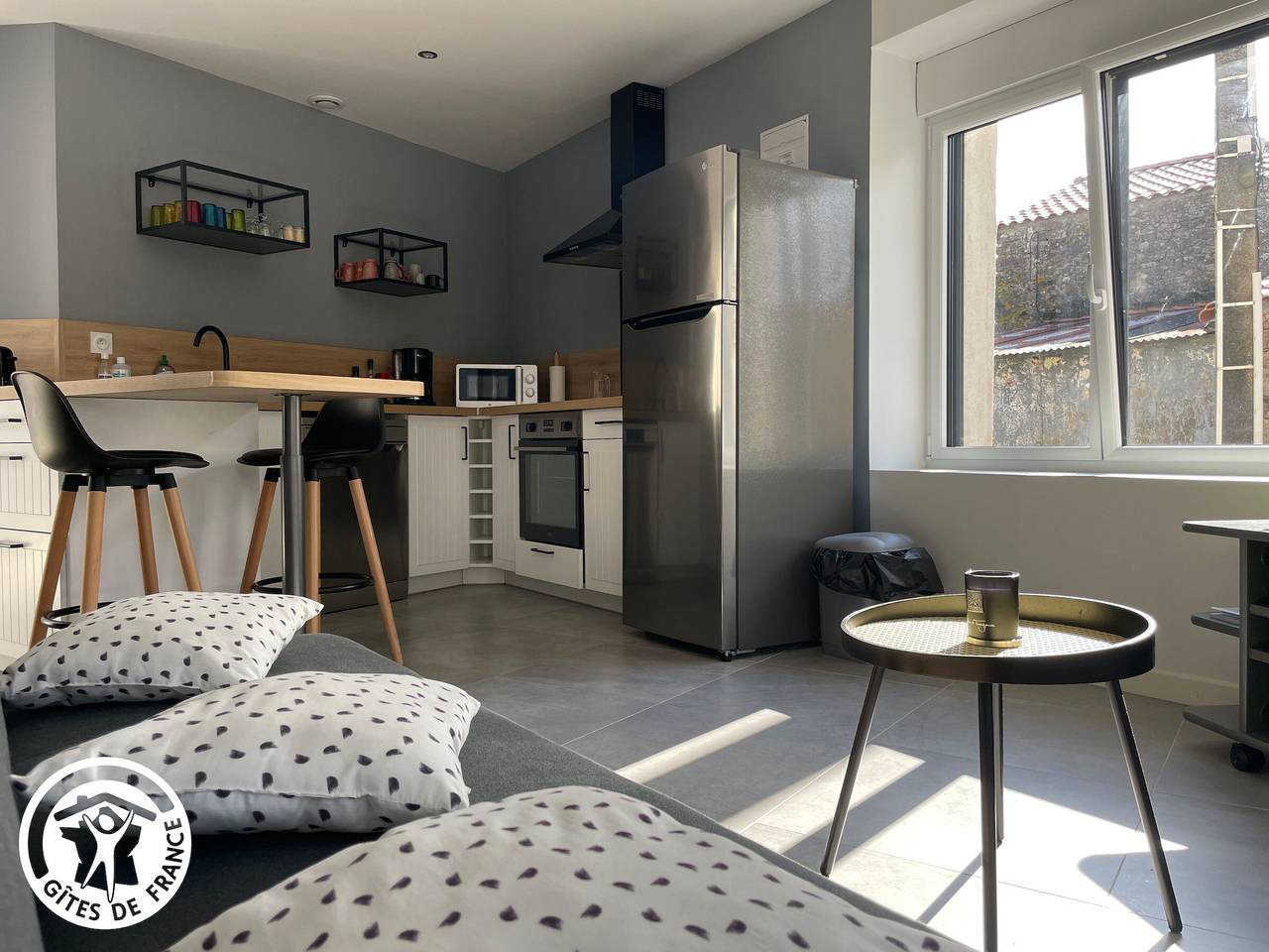 Gîte 6 personnes au calme avec terrasse et équipements modernes à La Verrie in La Verrie, Vallée de la Loire