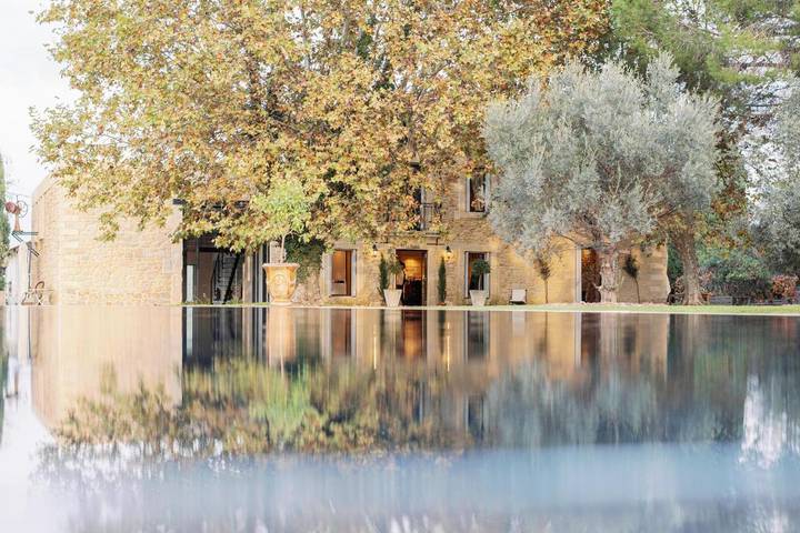 Chambre d’hôte pour 2 personnes, avec vue ainsi que jardin et piscine