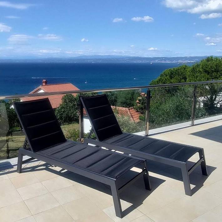 Ferienwohnung für 6 Personen, mit Ausblick und Balkon in Izola