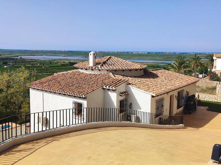 Casa rural para 10 personas, con Balcón y Terraza además de Jardín y Piscina en Pego - 4