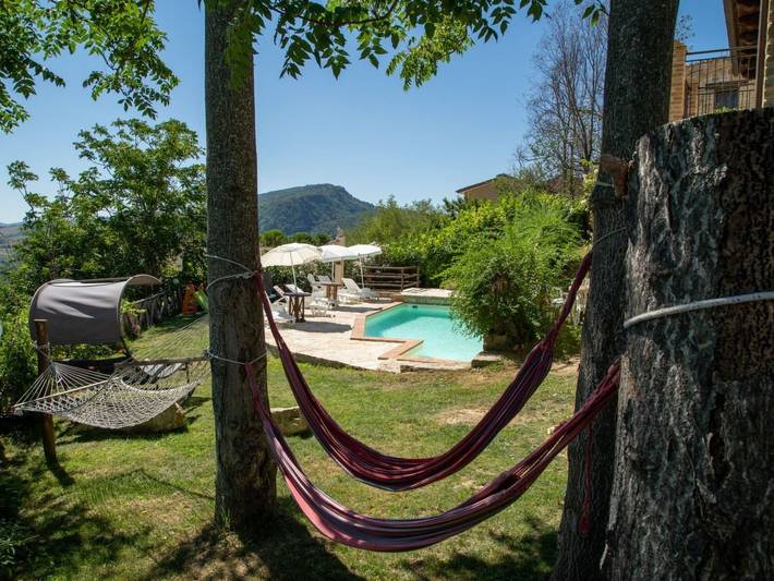 Villa mit privatem Pool in der Nähe des Dorfes in Monte San Martino, Provincia di Macerata