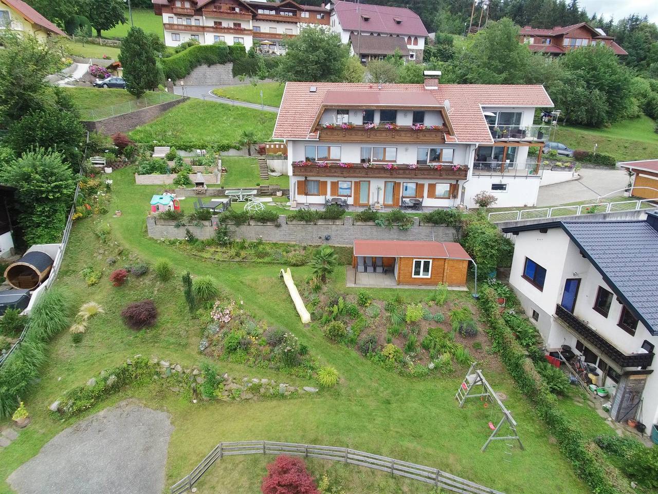 Terrassenwohnung für 2-6 Personen  mit  Terrasse in Millstatt, Bezirk Spittal an der Drau