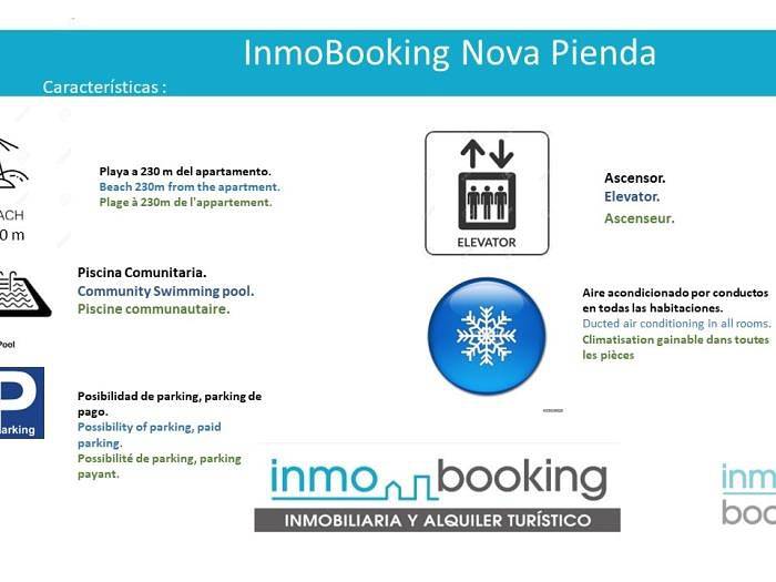 Apartamento vacacional entero, InmoBoking Nova Pineda , climatizado , piscina y a 230m de la playa. in La Pineda, Vilaseca