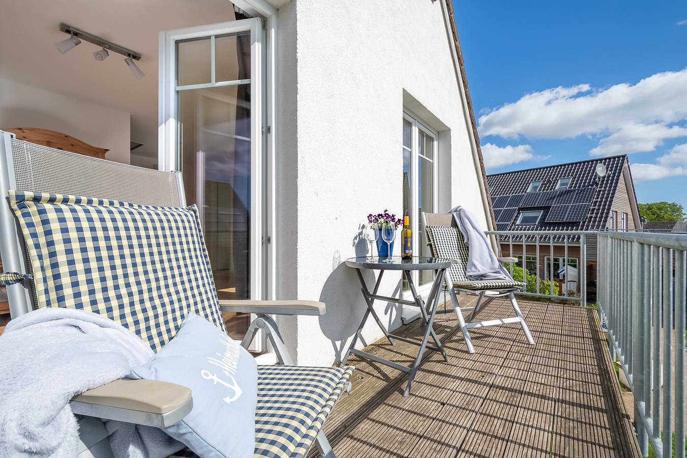Ganze Ferienwohnung, Ostseegarten Langholz - Ferienwohnung Waterblick (bis 4 Pers) in Waabs, Rendsburg-Eckernförde