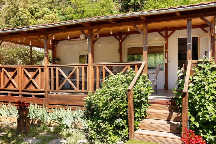 Bungalow pour 5 personnes, avec Jardin et Bassin pour enfant