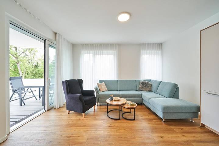 Ferienwohnung für 2 Personen, mit Balkon und Terrasse sowie Ausblick in Bad Driburg - 3