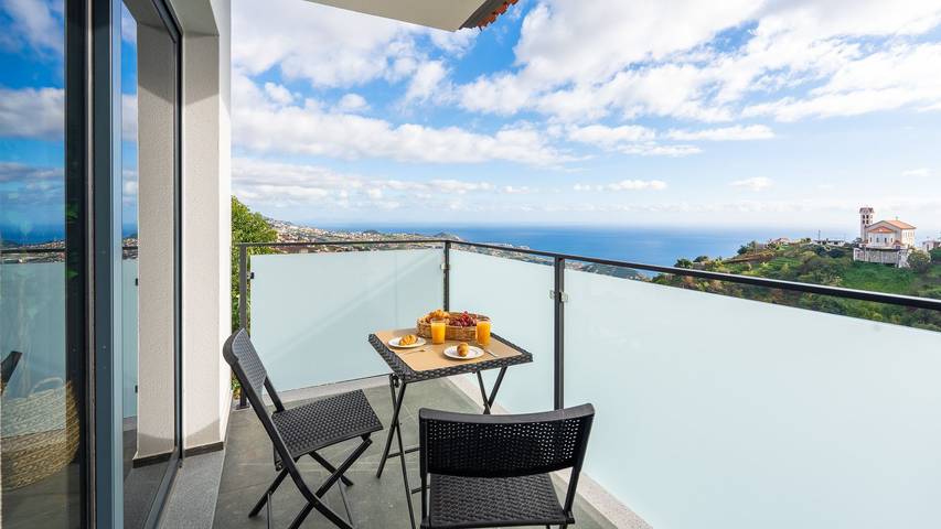 Ferienhaus für 6 Personen, mit Balkon und Meerblick - 1