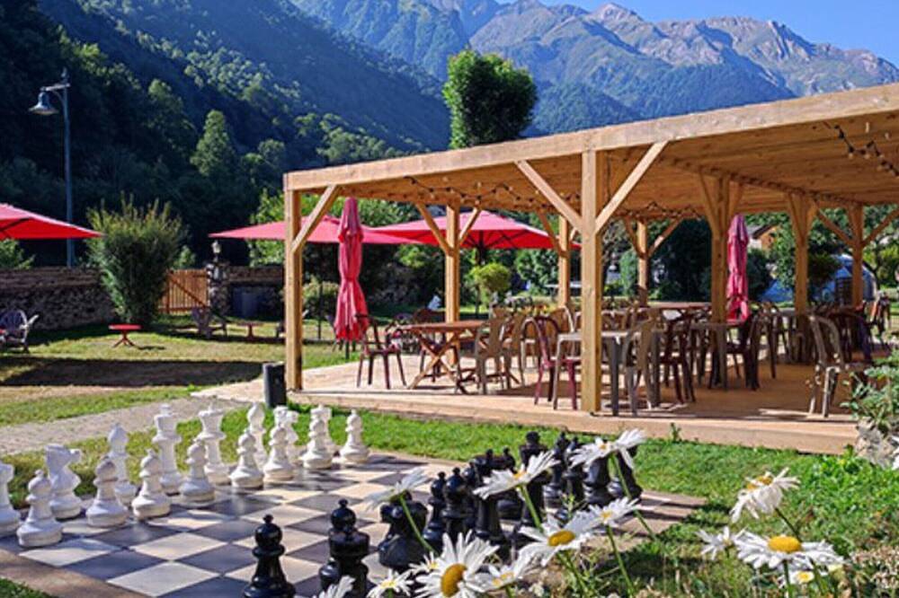 Mobilheim mit Terrasse - 2 Pers. in Estaing, Nationalpark Pyrenäen