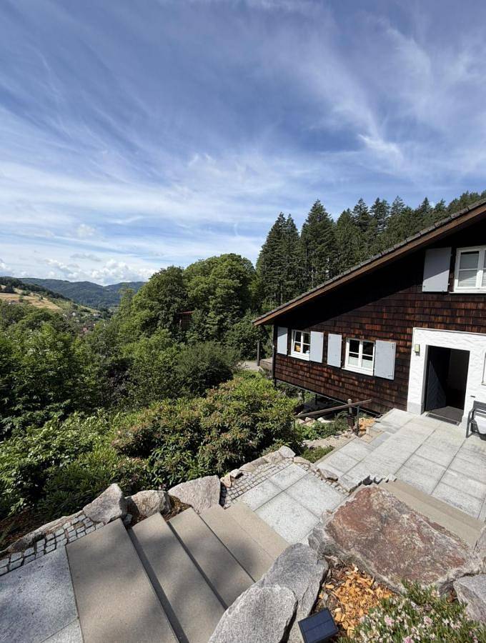 Ferienhaus für 4 Personen, mit Balkon und Terrasse sowie Garten und Ausblick in Seebach (Ortenaukreis)