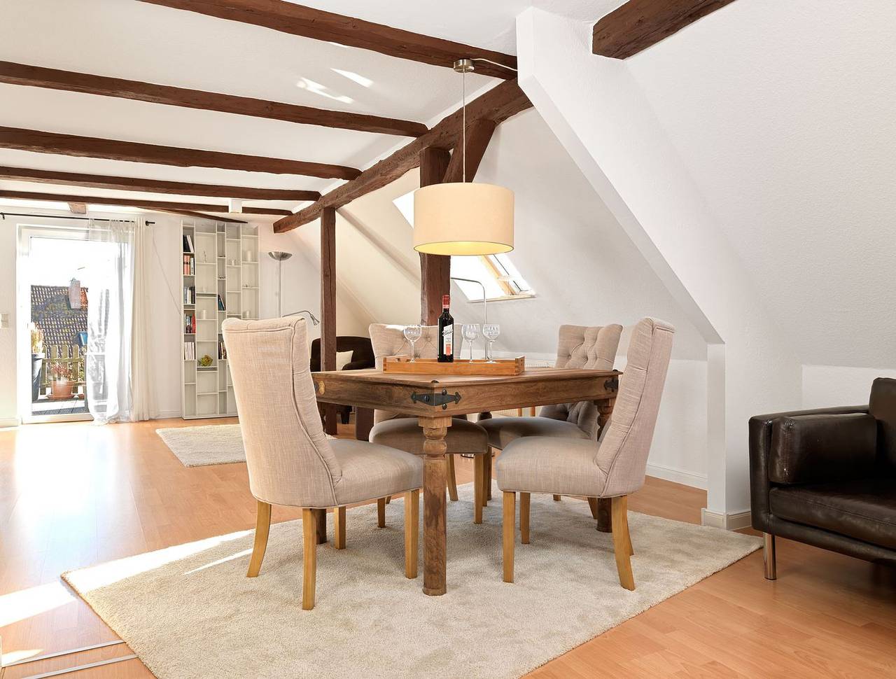 Ganze Wohnung, App. Inselloft Poel - Schöne Ferienwohnung mit Blick aufs Salzhaff und das Meer in Vorwerk, Nordwestmecklenburg (Wismar und Umgebung)