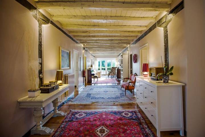 Casa rural para 12 personas, con vistas además de jardín y piscina, Se admiten mascotas en Cuenca de Pamplona - 3