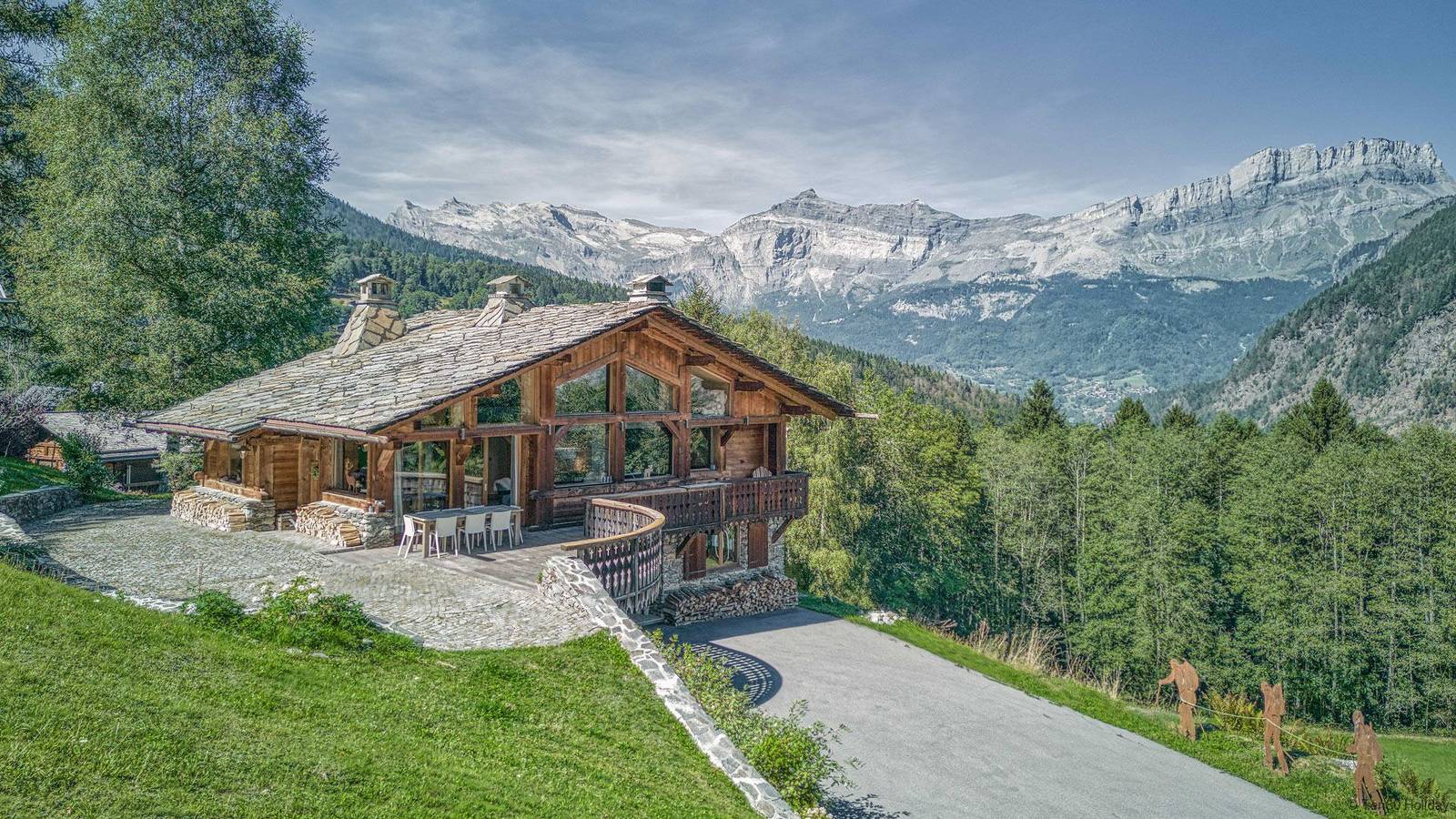 Chalet voor 10 personen met balkon in Les Houches, Mont Blanc-massief