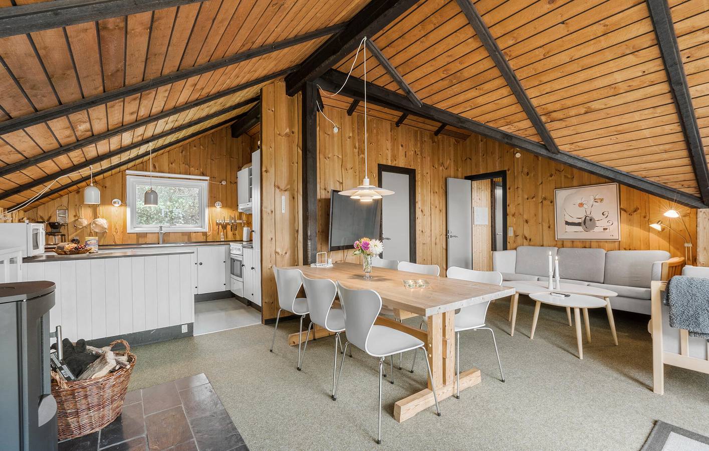 Ferienhaus für 6 Personen mit Garten in Bork Havn, Ringkøbing Fjord