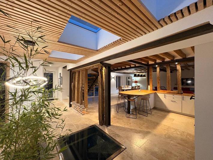 Location de vacances pour 9 personnes, avec Terrasse et Jardin dans Abondant