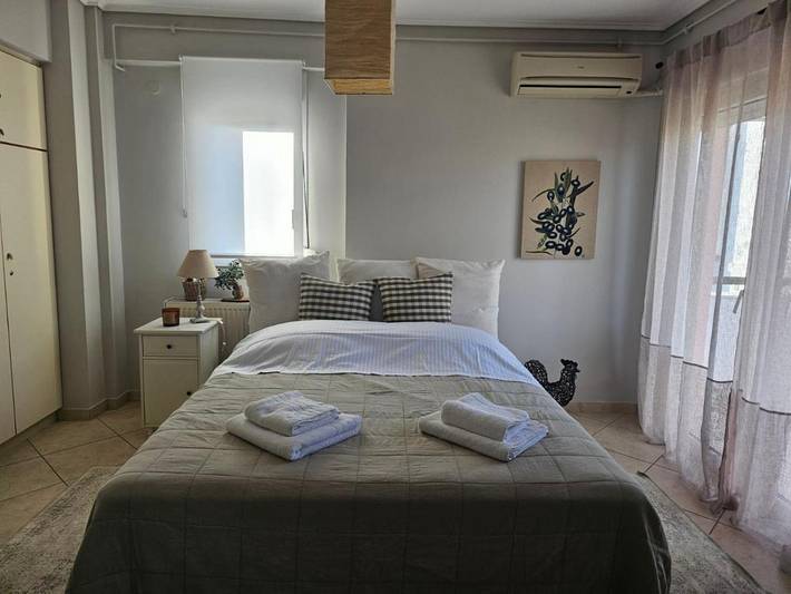 Ferienwohnung für 2 Personen, mit Ausblick und Balkon in Kavala Gemeinde