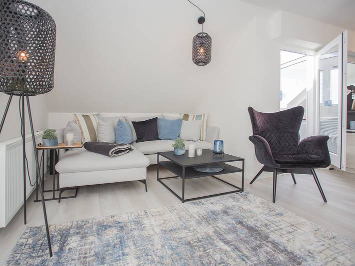 Ferienwohnung für 2 Personen, mit Balkon und Balkon/Terrasse