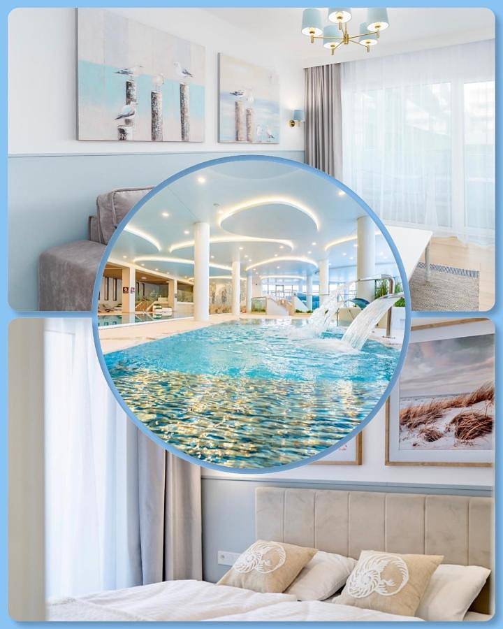 Cały apartament, Faro Apartamenty Polanki Aqua Spa Deluxe 4 baseny w cenie, Pools inklusive in Kołobrzeg, Baltic Sea Pomerania