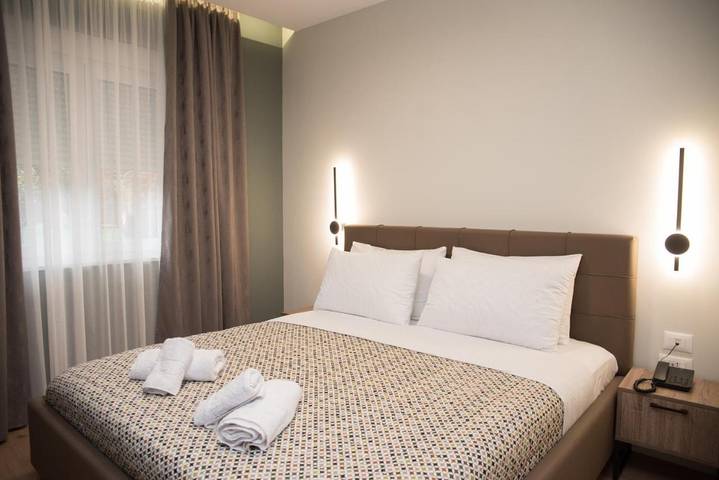 Appart’hôtel pour 3 personnes, avec vue sur le lac et jardin, adapté aux familles