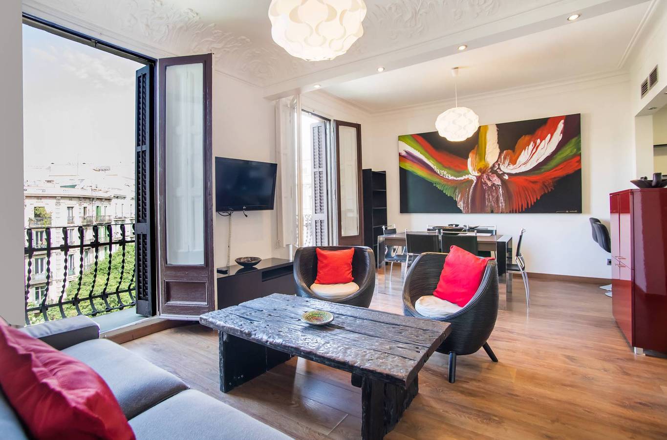 Entire apartment, 41Ari1045 - Fantastic and super spacious 3bed flat in Barcelona Centre, Barcelona