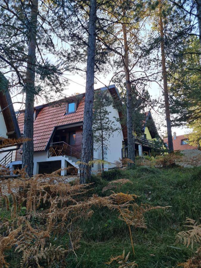 Domek letniskowy dla 8 osób, z Balkon i Taras oraz Ogród i Widok w Serbia