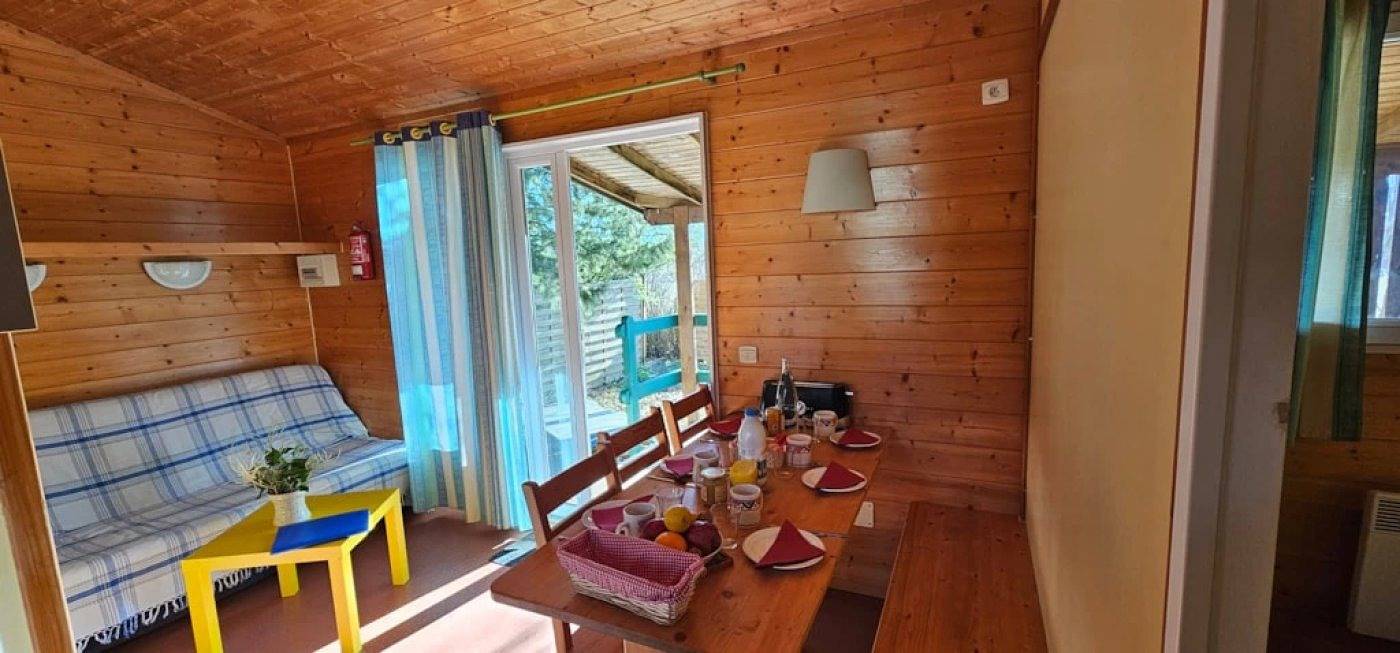Zecamping 3* piscine chalet 27m2 4 pers in Saint-Laurent-du-Verdon, Verdon Regional Natural Park