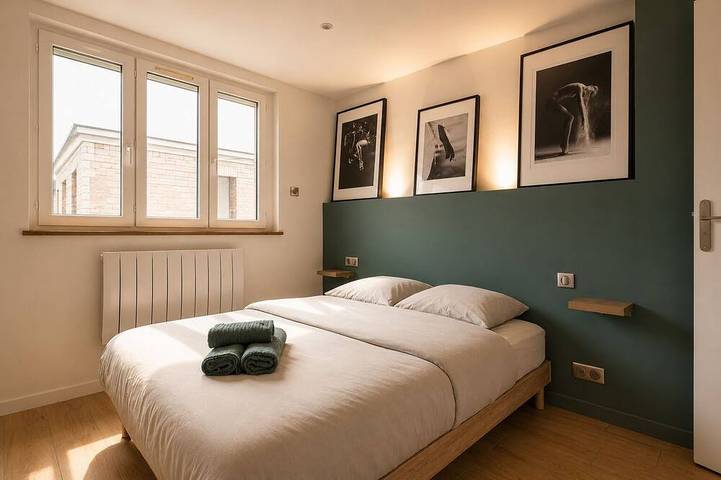 Entire apartment, L'Atelier du Musicien | Downtown & Beach, 5 min away in Saint-Martin-du-Littoral, Le Havre region