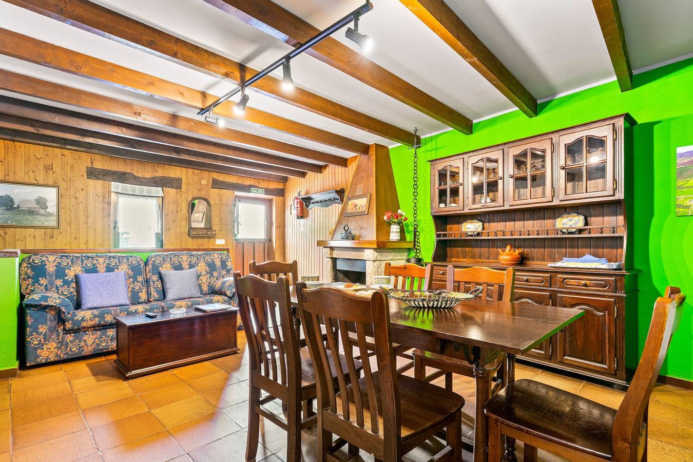 Ferienwohnung 'Lorences B' mit Bergblick in Somiedo, Cordillera Cantábrica