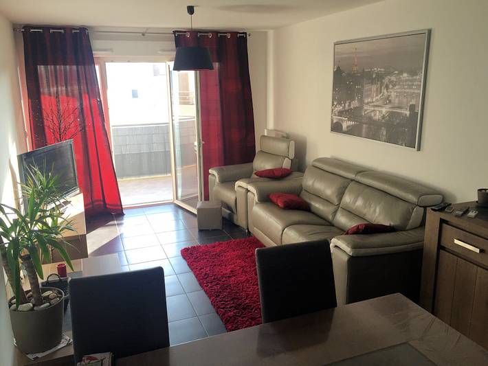 Gîte pour 4 personnes, avec balcon et jardin à Montpellier