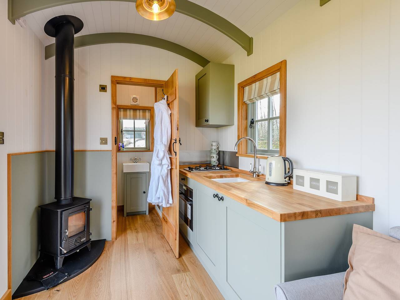 Shepherds Hut Retreat in Wiltshire