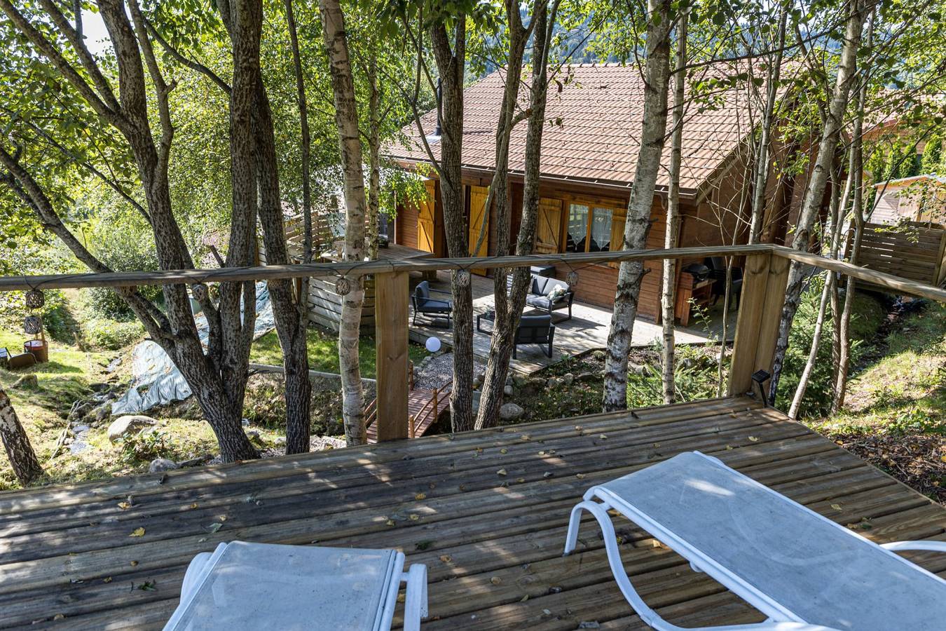 Chalet des Sources, avec spa in Ramonchamp, Région d'Épinal