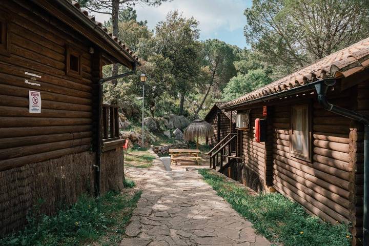 Bungalow für 4 Personen, mit Terrasse und Ausblick sowie Garten und Pool, mit Haustier in Andalusien - 3